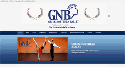 Desktop Screenshot of greeknorthernballet.com